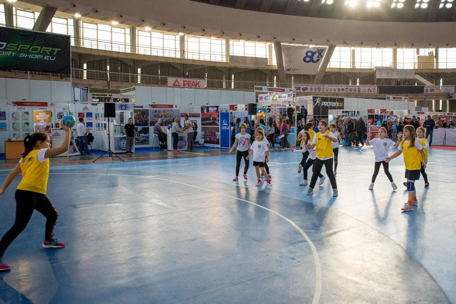 École de Hand : les U7-U9 ont fait le plein pour la rentrée